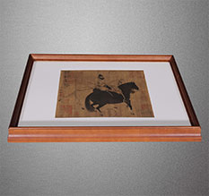 烟台市书画装裱配框服务案例