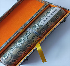 烟台市书画装裱案例